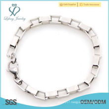 Stainess steel fashion wholesale bracelet, trendy jewelry chain bracelet